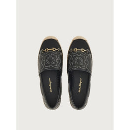 Gancini Galore Espadrilles - Black