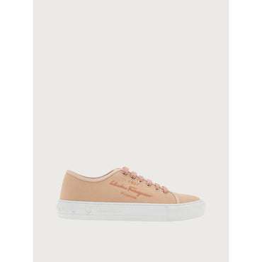 Low Cut Sneaker - Fabric - Pink