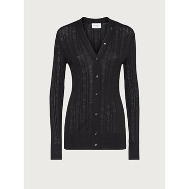 Knitted Cardigan - Black