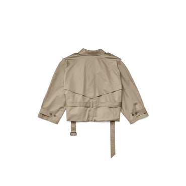 Folded Trench - Sand Beige