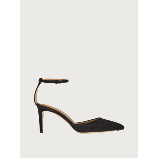 Ankle Strap Pumps Shoe - Black