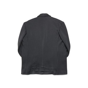 Tailored Knitted Jacket - Grey