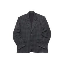 Tailored Knitted Jacket - Grey