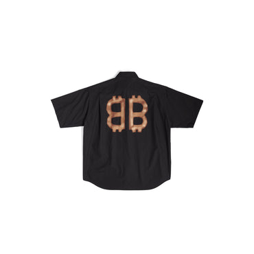 S/S Large Fit Shirt - Black