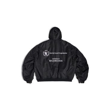Light Hooded Bomber - Black