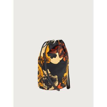 Ferragamo Cage Pouch - Black/Multicolor