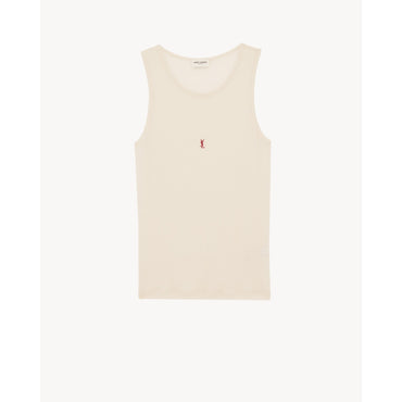 Tshirt - Beige/Rouge