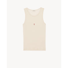 Tshirt - Beige/Rouge