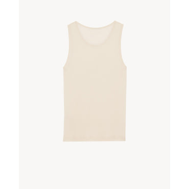 Maillot De Corps Jersey Laine - Beige/Rouge