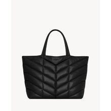Puffer Tote - Nero