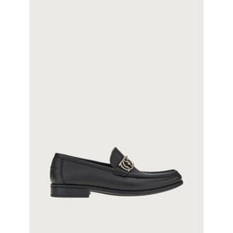 Moccasin with Gancini Ornament - Black