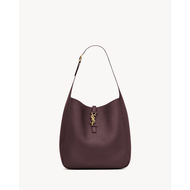 YSL BO MNG L LE 5A7 W_SILK ANI - DARK CURRANT