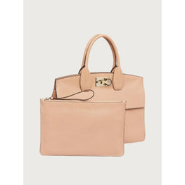 Ferragamo Studio Large Soft Bag - Amaretti