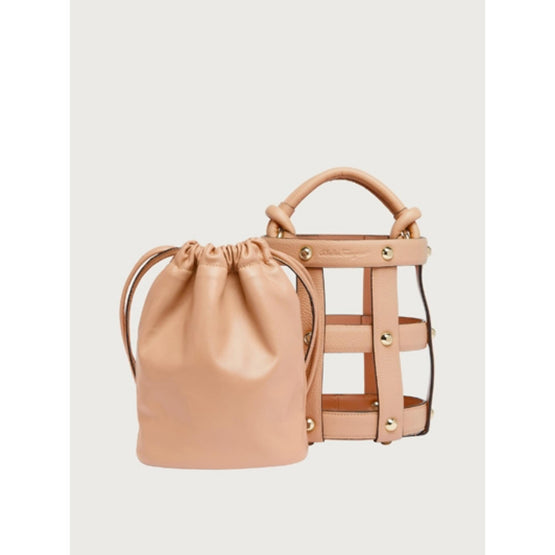 Ferragamo Medium Cage Bag - Amaretti