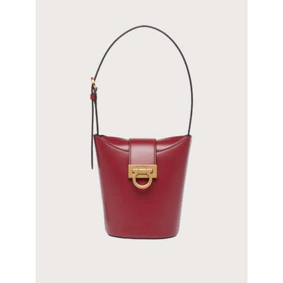 Trifolio Small Shoulder Bag - Pomegranate