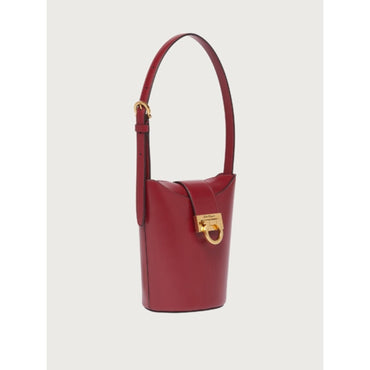 Trifolio Small Shoulder Bag - Pomegranate