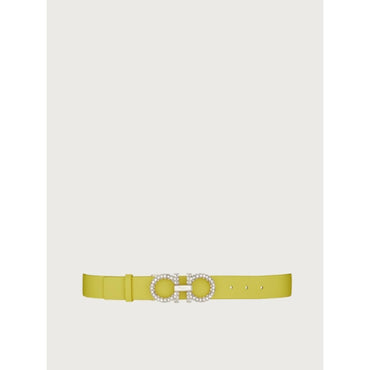 Adjustable Gancini Belt - Cedrata