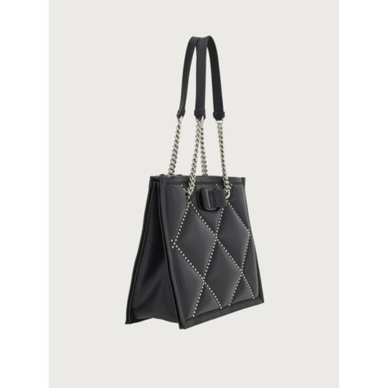 Viva Bow Tote Bag - Black