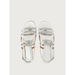 Vara Chain Sandals - Silver