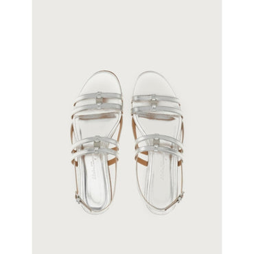 Vara Chain Sandals - Silver