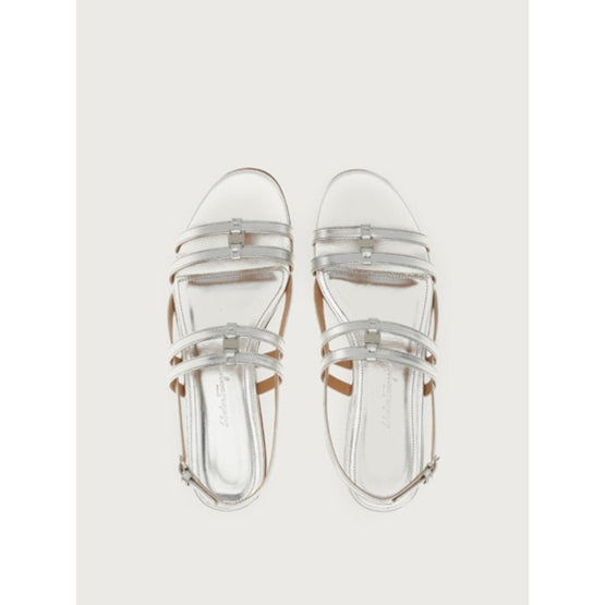 Vara Chain Sandals - Silver