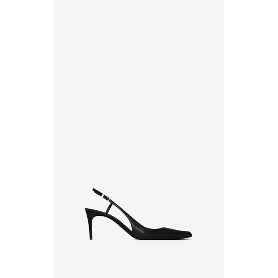 Vendome 70 SLingback Pumps In Vitello Marilyn - Black