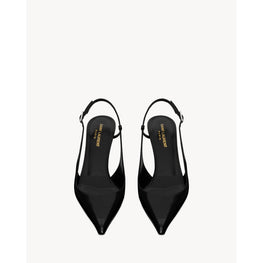 Vendome 70 SLingback Pumps In Vitello Marilyn - Black