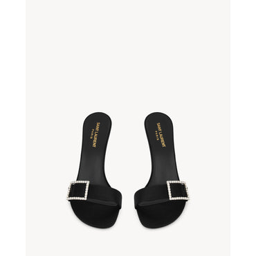 Simone 90 Mule - Nero