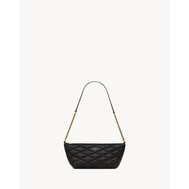 Zipped Shoulder Bag - Nero