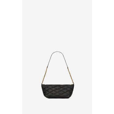 Zipped Shoulder Bag - Nero