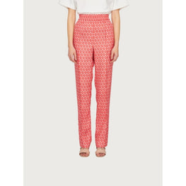 Trousers with Elasticated Waist - Hibiscus