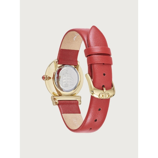 Gancini 28mm Watch - Ip Yellow Gold/Red/White