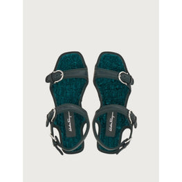 Ferragamo Nomadic Stories Sandals - Agrifolio Blue