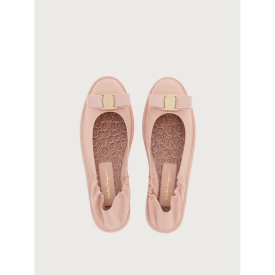 Ferragamo Nomadic Stories Ballet Flats - Powder Rose