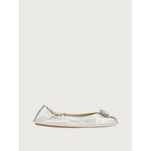 Ferragamo Nomadic Stories Ballet Flats - Platino