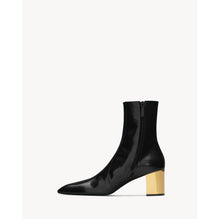 Zipped Boot In Vit Marilyn/Galv Oro Antico - Black