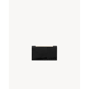Flap Card Case - New Alabaster/Nero