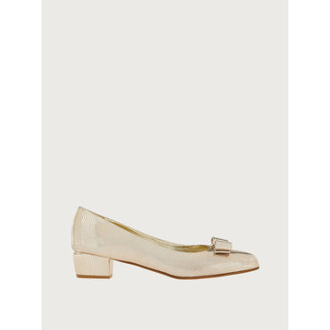 Vara Bow Pump - Ladies - Platinum