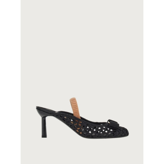 Vara Bow Slingback - Black