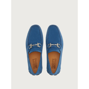 Driver With Gancini Ornament - Men - Mediterranean Blue