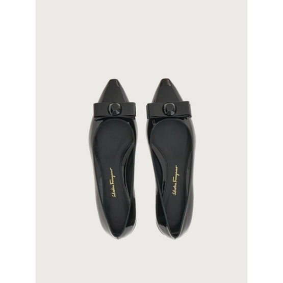 Vara Bowl Ballet Flats - Black