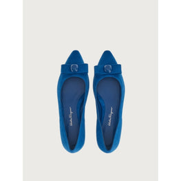 Vara Bowl Ballet Flats - Mediterranean Blue