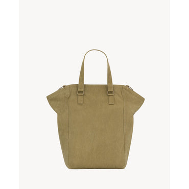 YSL BV NEW DOWNTOWN B_ARMY FAB - FIR GREEN