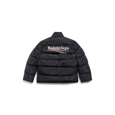 C-Shape Puffer - Black