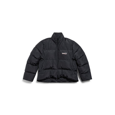 C-Shape Puffer - Black