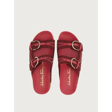 Crochet Sandal - Ladies - Multicolor