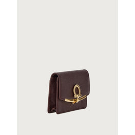 Gancini Business Card Holder - Ganache Brown