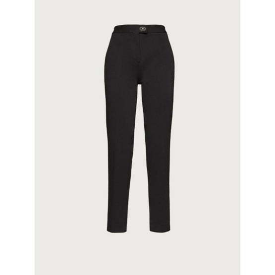 Jersey Stretch Trousers - Black