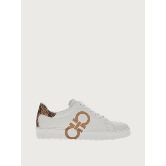 Gancini Sneakers - Amaretti/Optic White