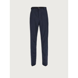 Drawstring Trousers - Midnight Blue